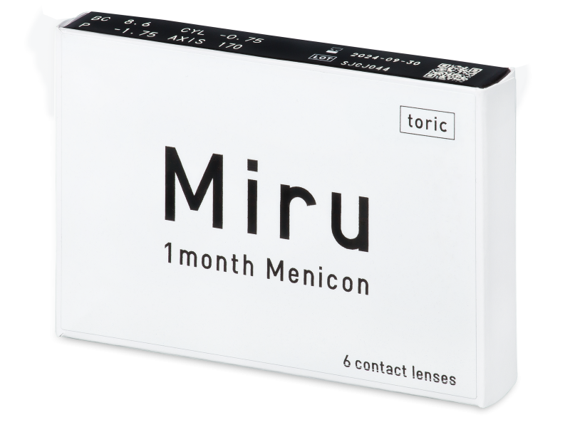 Menicon Miru 1 Month for Astigmatism Lenzen