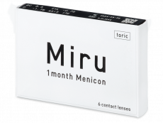 Miru 1 Month Menicon for Astigmatism (6 lenzen)