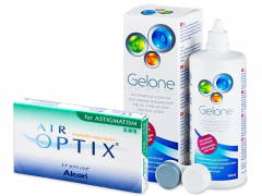 Air Optix for Astigmatism (6 lenzen) + Gelone 360 ml