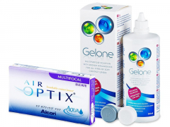 Air Optix Aqua Multifocal (6 lenzen) + Gelone 360 ml