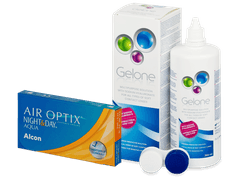 Air Optix Night and Day Aqua (6 lenzen) + Gelone 360 ml