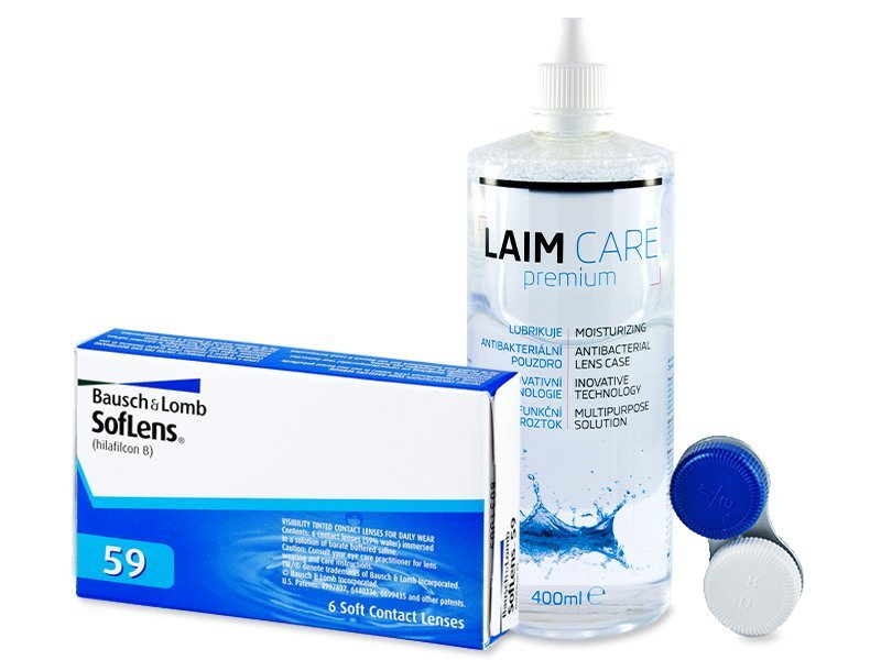SofLens 59 (6 lenzen) + Laim-Care 400 ml