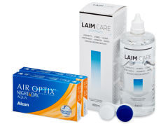 Air Optix Night and Day Aqua (2x3 lenzen) + Laim-Care 400 ml