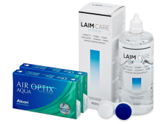 Air Optix Aqua (2x3 lenzen) + Laim-Care 400 ml