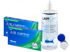 Air Optix for Astigmatism (2x3 lenzen) + Laim-Care 400 ml