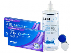Air Optix Aqua Multifocal (2x3 lenzen) + Laim-Care 400 ml