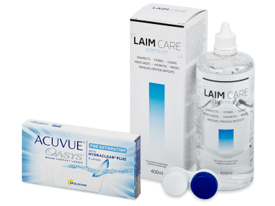 Acuvue Oasys for Astigmatism (6 lenzen) + Laim-Care 400 ml