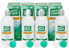 OPTI-FREE RepleniSH Lenzenvloeistof 4 x 300 ml 