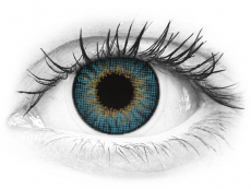 Blauwe contactlenzen - met sterkte - Air Optix Colors (2 kleurlenzen)