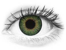 Groene contactlenzen - met sterkte - Air Optix Colors (2 kleurlenzen)