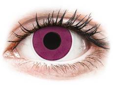 Paarse Purple contactlenzen - ColourVue Crazy (2 kleurlenzen)