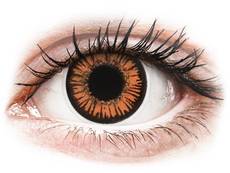 Oranje Twilight contactlenzen - ColourVue Crazy (2 kleurlenzen)