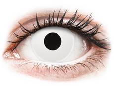 Witte WhiteOut contactlenzen - ColourVue Crazy (2 kleurlenzen)