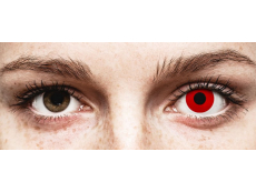 Rode Red Devil contactenzen - met sterkte - ColourVue Crazy (2 kleurlenzen)