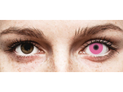 Roze Crazy Glow contactlenzen - ColourVUE (2 kleurlenzen)