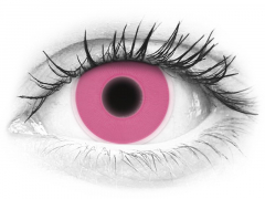 Roze Crazy Glow contactlenzen - ColourVUE (2 kleurlenzen)