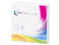 Blauwe True Sapphire contactlenzen - met sterkte - TopVue Color (2 kleurlenzen)