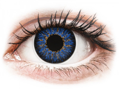 Blauwe contactlenzen - met sterkte - ColourVUE Glamour (2 kleurlenzen)