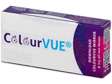 Bruine Honey contactlenzen - ColourVUE Glamour (2 kleurlenzen)