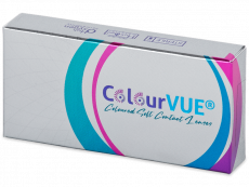 Bruine Honey contactlenzen - ColourVUE Glamour (2 kleurlenzen)