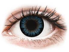 Blauwe Cool Blue contactlenzen - ColourVUE BigEyes (2 kleurlenzen)