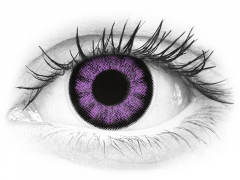 Paarse Ultra Violet contactlenzen - ColourVUE BigEyes (2 kleurlenzen)
