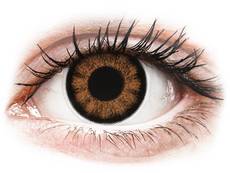 Bruine Sexy Brown contactlenzen - met sterkte - ColourVUE BigEyes (2 kleurlenzen)
