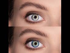Geel en Blauwe contactlenzen - met sterkte - ColourVUE Fusion (2 kleurlenzen)
