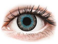 Blauw en Grijze contactlenzen - ColourVUE Fusion (2 kleurlenzen)