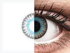 Blauw en Grijze contactlenzen - ColourVUE Fusion (2 kleurlenzen)