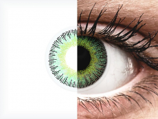 Groen en Gele contactlenzen - ColourVUE Fusion (2 kleurlenzen)