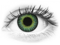 Groen en Gele contactlenzen - met sterkte - ColourVUE Fusion (2 kleurlenzen)