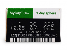 MyDay daily disposable (30 lenzen)