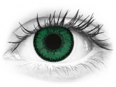 Groene Emerald lenzen - SofLens Natural Colors - met sterkte (2 kleurlenzen)