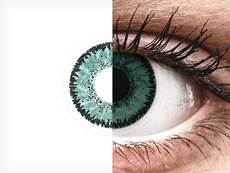 Groene Jade lenzen - SofLens Natural Colors - met sterkte (2 kleurlenzen)