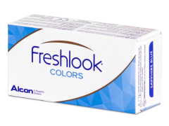 FreshLook Colors Sapphire Blue - met sterkte (2 lenzen)