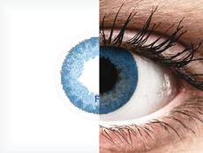 FreshLook Dimensions Pacific Blue - met sterkte (6 lenzen)