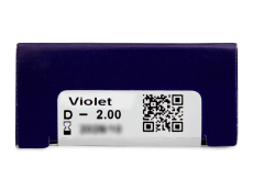 Violet contactlenzen - met sterkte - TopVue Color (2 kleurlenzen)