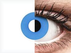 Blauwe Sky Blue contactlenzen - ColourVue Crazy (2 gekleurde daglenzen)