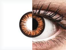 Oranje Twilight contactlenzen - ColourVue Crazy (2 gekleurde daglenzen)