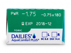 Dailies AquaComfort Plus Toric (30 lenzen)