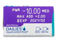 Dailies AquaComfort Plus Multifocal (30 lenzen)
