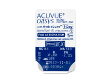 Acuvue Oasys 1-Day with HydraLuxe for Astigmatism (30 lenzen)
