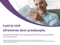Air Optix plus HydraGlyde Multifocal (6 lenzen)