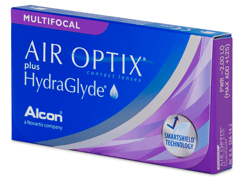 Alcon Air Optix plus HydraGlyde Multifocal (6 lenzen)
