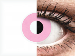 Roze Barbie Pink contactlenzen - ColourVue Crazy (2 kleurlenzen)