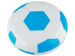 Lenzenhouder kit met spiegel Voetbal - blauw 