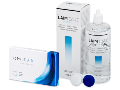 TopVue Air (6 lenzen) + Laim-Care 400 ml
