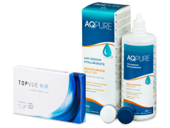 TopVue Air (6 lenzen) + AQ Pure 360 ml