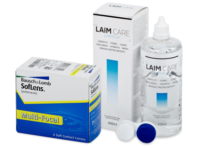 SofLens Multi-Focal (6 lenzen) + Laim-Care 400 ml